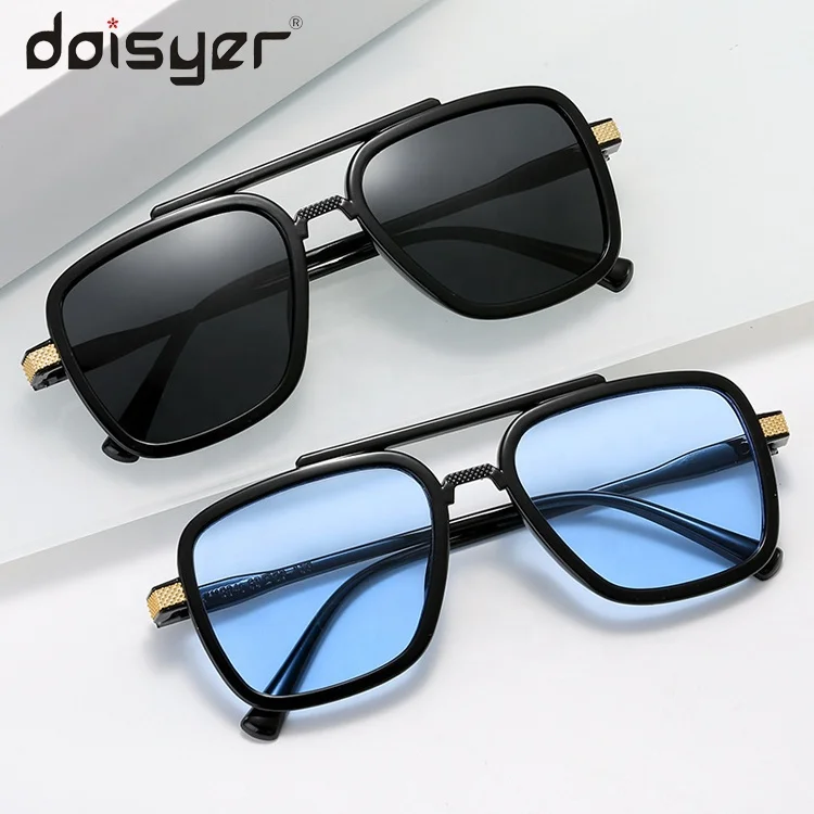 

DOISYER 2021 New arrivals unisex glasses square trendy female black bulk sunglasses mens