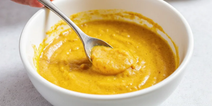 Chicken glazed with German mustard