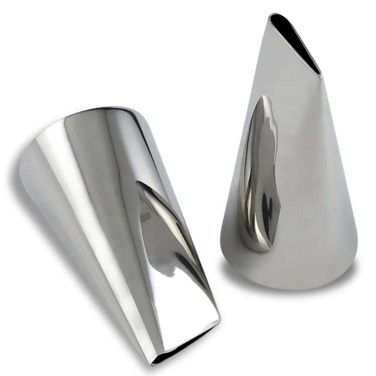 

Cake 18/10 Stainless steel Rose Pastry Icing Russian Nozzles Set, Silver