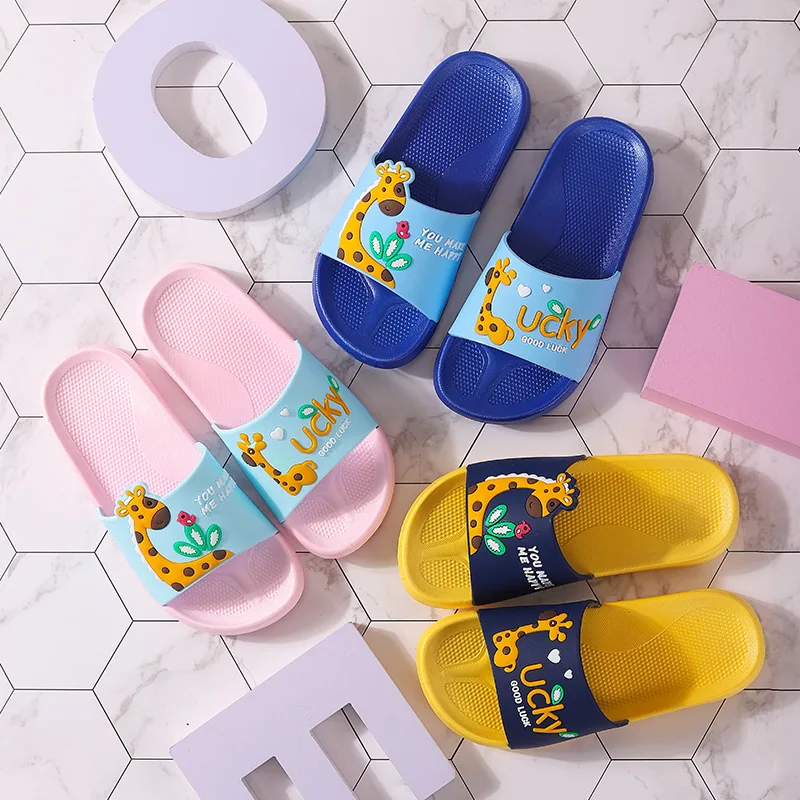 

Children's Shoes Baby Cartoons Garden Shoes Drop Slippers For Kids PVC Beach Kids Sandals Girls Boys