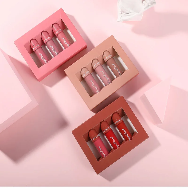 

Custom logo velvet matte liquid lipstick cosmetic plumping lipgloss pigment clear private label lip gloss, Muliti-color