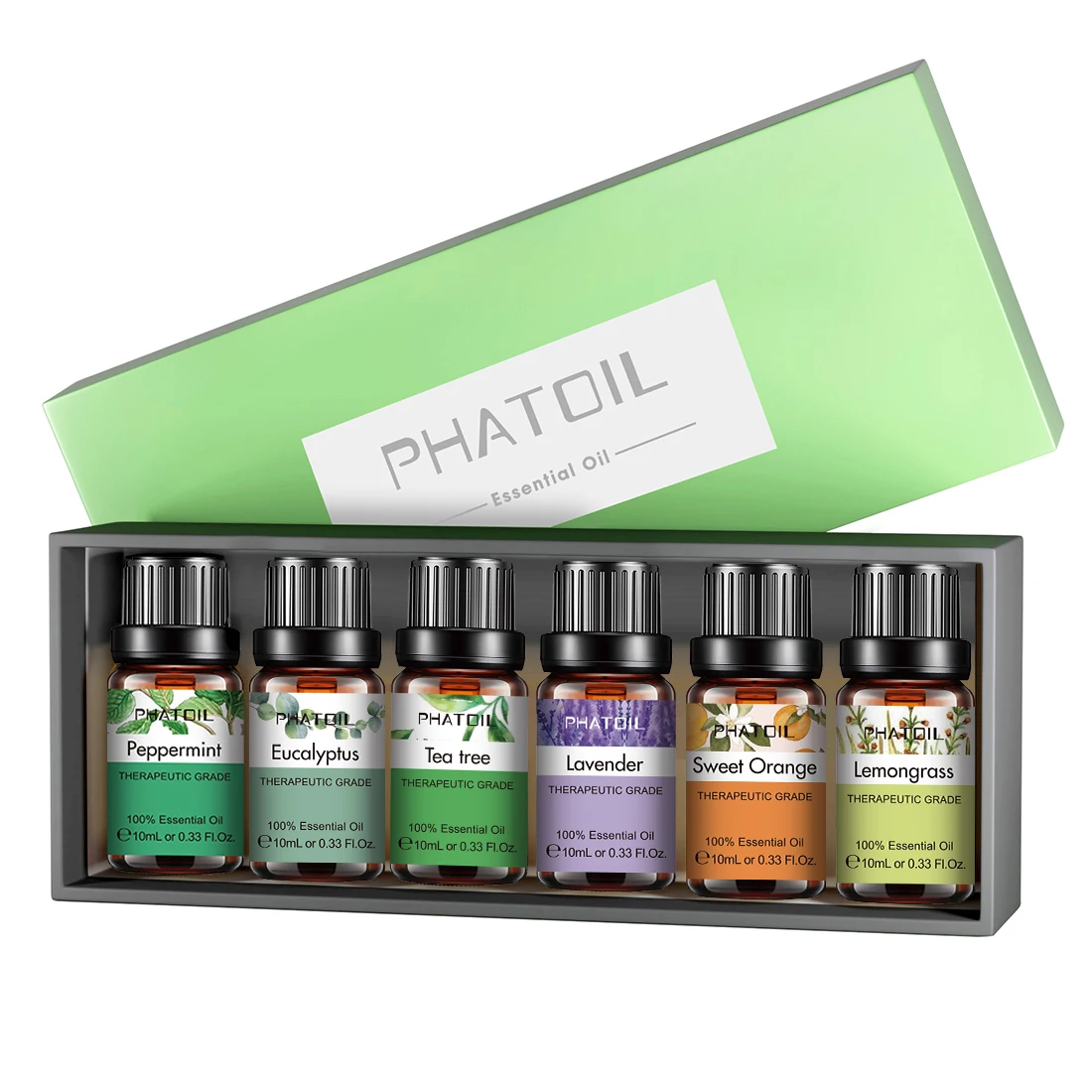 

Essential Oil Gift Set 10mlX6pcs Wholesale Prices 100% Natural Pure Essential Oil For Aroma Diffuser