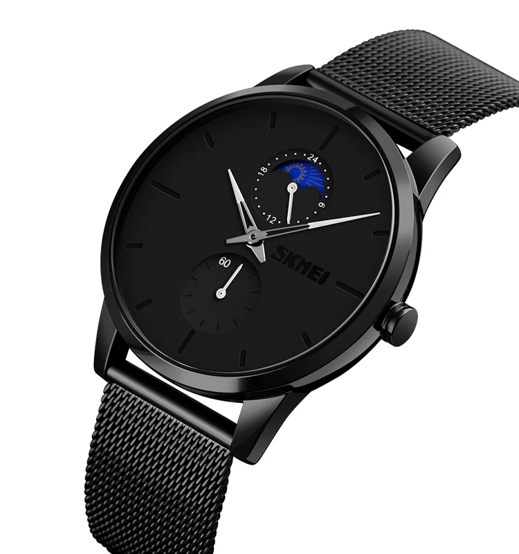 

Simple design skmei 9208 stainless waterproof mens quartz watch, 5 colors