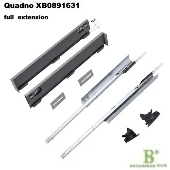 89mm De Altura Con V6 Doble Pared Bajo El Monte Diapositiva Quadno Slim