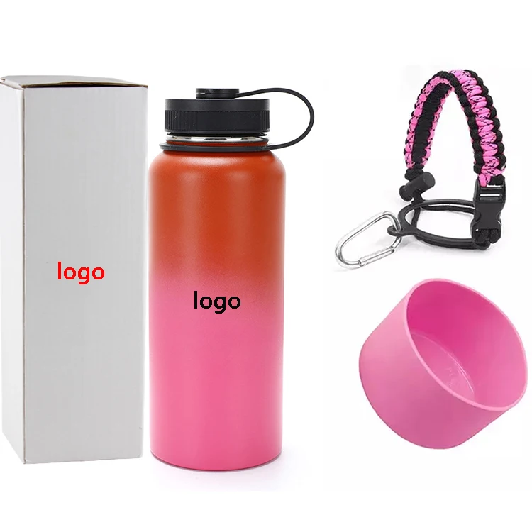 

Heat Transfer Printed Termo Bottles Double Wall Stainless Steel 18oz 22oz 32oz 40oz Sublimation Vacuum Flask Custom Laser Logo, Customized, any colors are available by pantone code