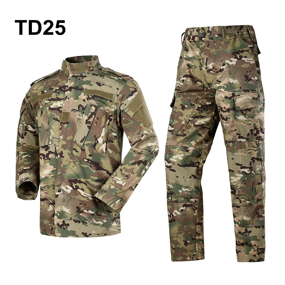 

Men's tactical Uniform Military Uniform Army Combet Soldier Uniform