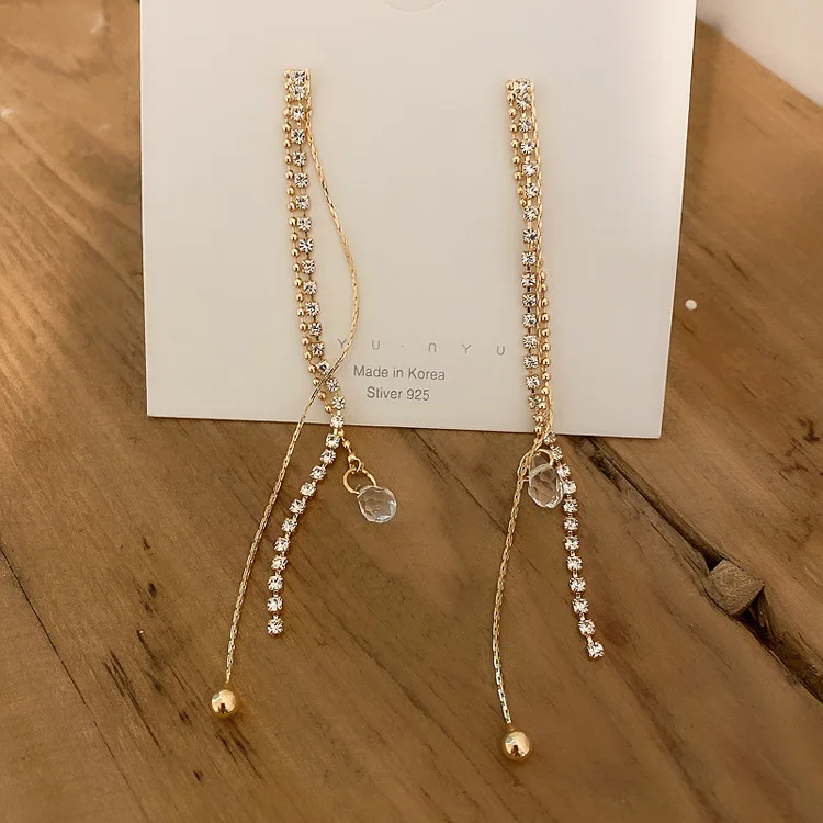 

trendy drop rhinestone earings for women 2020 jewelry
