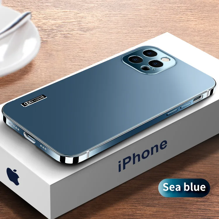 

Aluminum alloy metal phone case waterproof Anti-fall metal phone case for iPhone 13 Pro metal phone case for iphone 11 12Pro Max
