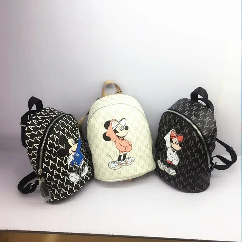 

2021 new women's backpack mini backpack ny Mickey backpack messenger bag diagonal bag wholesale