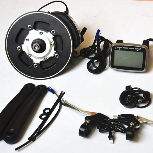 

Diy 48v 500w Tongsheng mid drive motor kit with optional down tube battery, Black