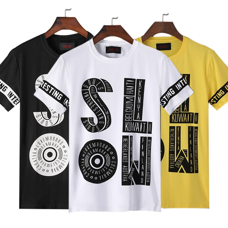 

JET FUEL Playeras Men Tee Shirt En Gros Printed Oversize Tshirt