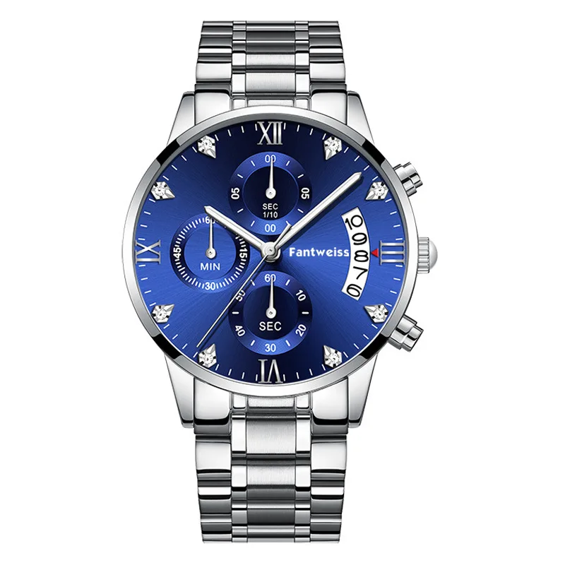 

New arrvial brand fashion quartz switzerland waterproof reloj hand watch custom stainless steel watches men wrist, As pic