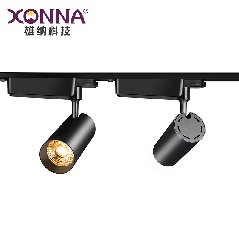 10W 20W 30W 40W Focus Lamp Retail Spot Lighting Fixtures Surface Mounted Spotlights Linear Magnetic Rail COB Led Track Light