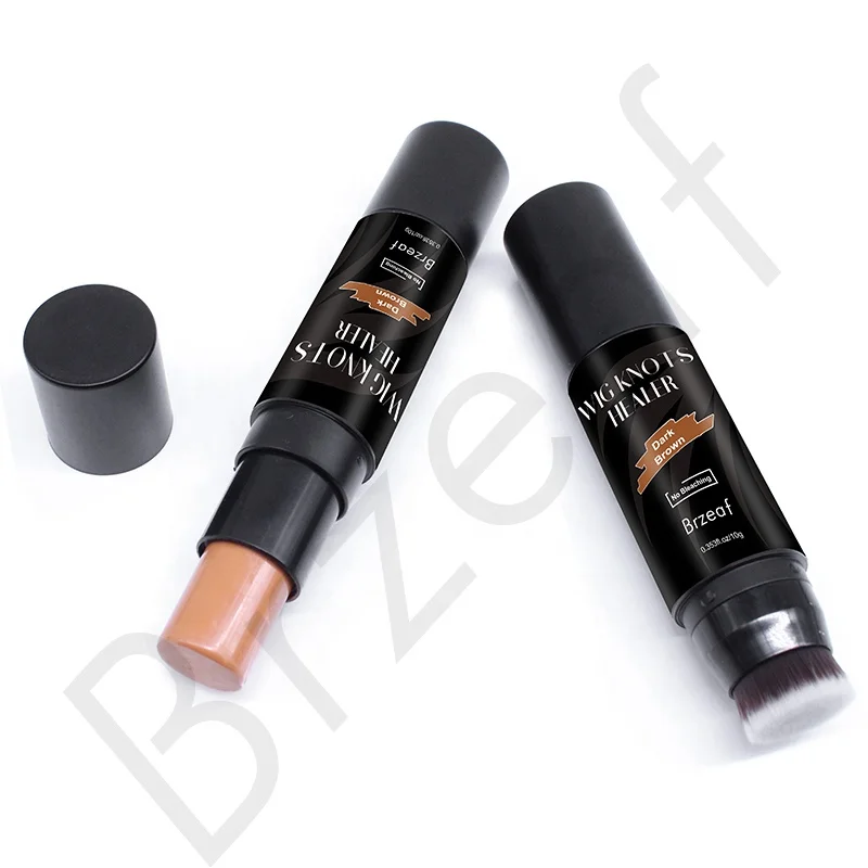 

Custom Logo Creamy Silk Finish Color Lace Tint Stick Wig Knots Healer Concealer, 4 color in stock