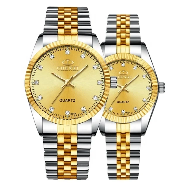 

Original Brand Luxury Quartz Chenxi Montre Pair Watch for Couples, 6 color options