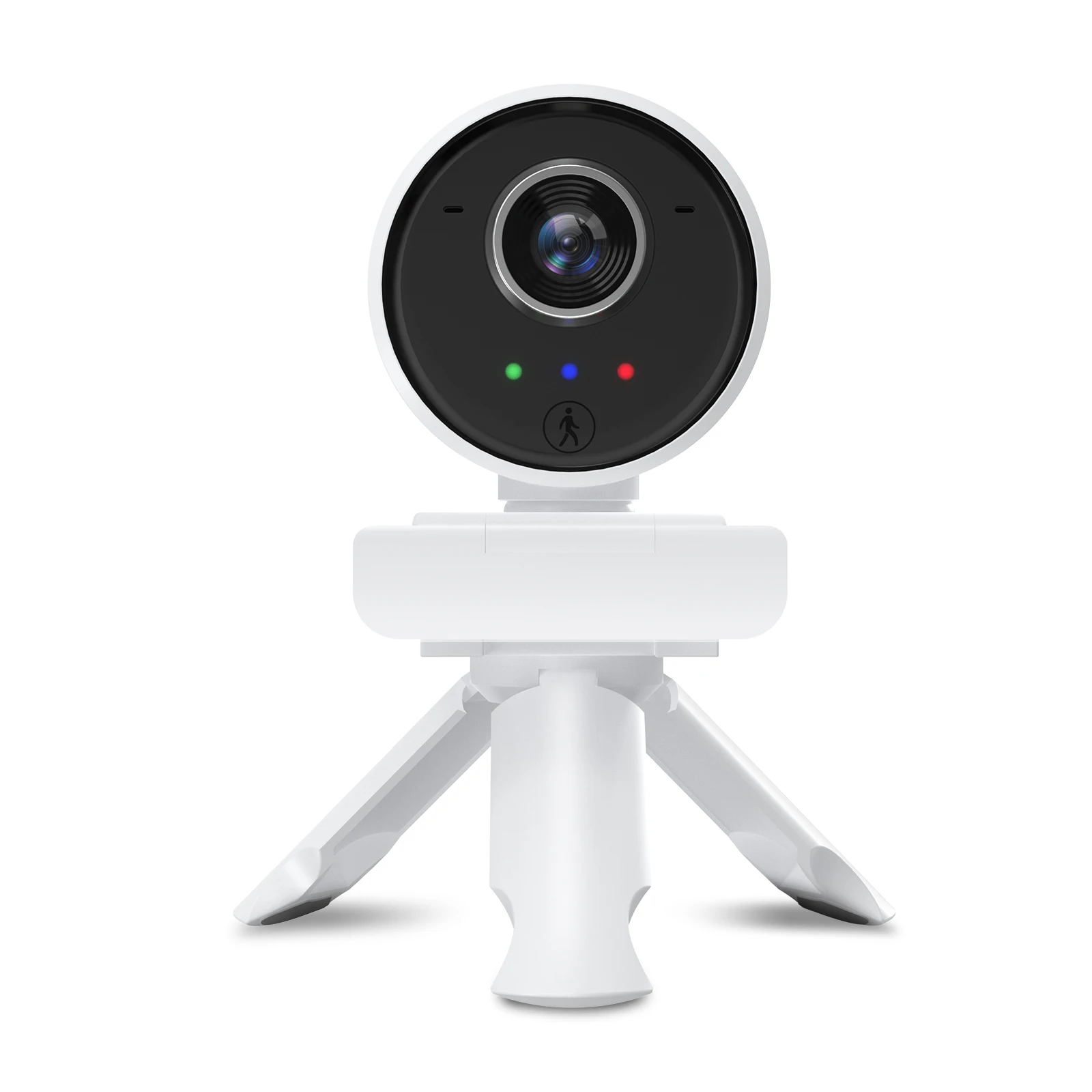 

EDUP AI Humanoid Auto Tracking 1080P Full HD PC Web Cam USB Camera Webcam, White