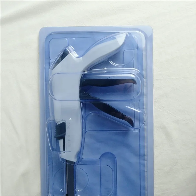 
High quality disposable curved cutter stapler 