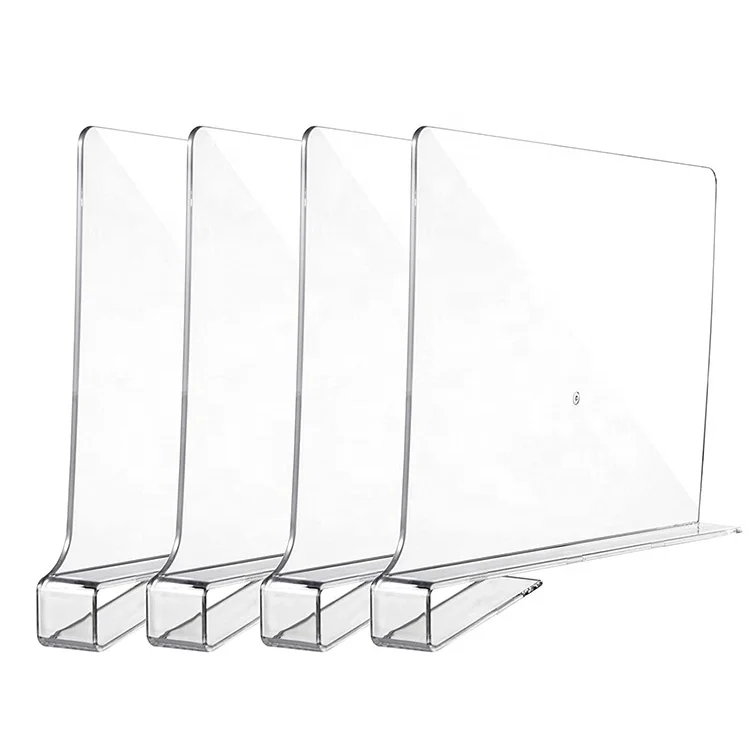 

Acrylic Shelf Divider Clear Dividers For Closet Shelves