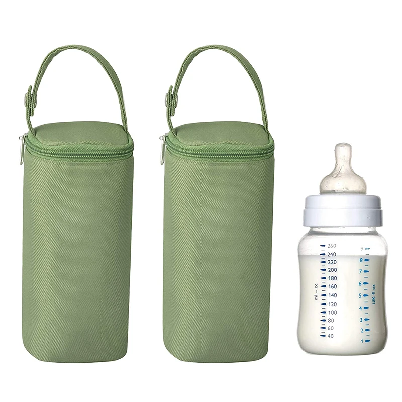 

Portable Breastmilk Bottle Storage Insulated Holder Baby Travel Bottle Bags