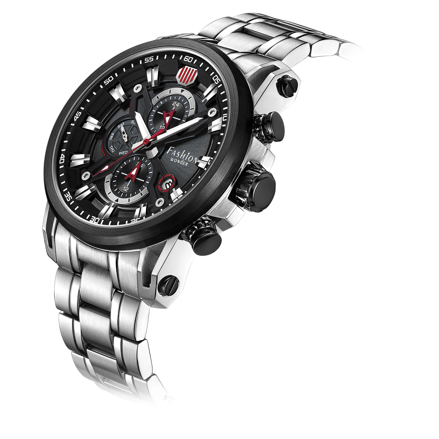 

China supplier mens big face watch mans watch perfect japan movt watches