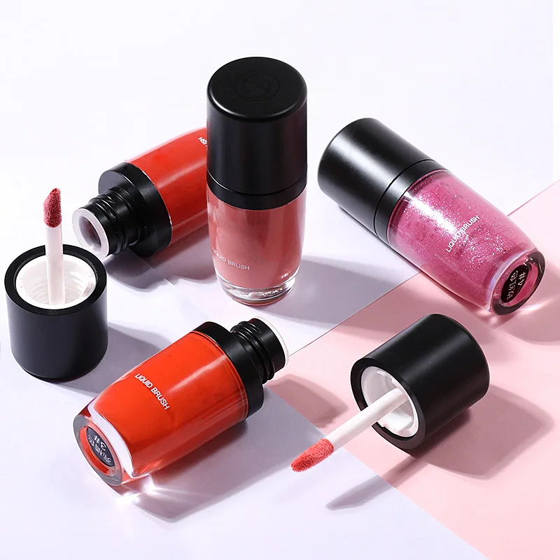 

Oem New Design Liquid Blush On Customize Liquid Face Tint Blusher Creamy, 4 colors