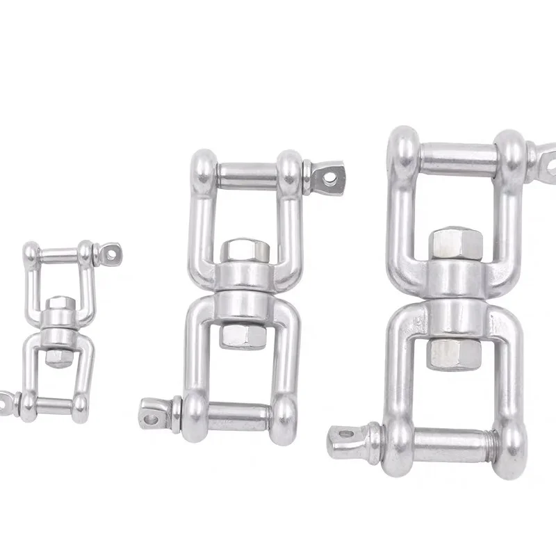 
Stainless Steel Lifting Swivel with Jaw to Jaw M4-M16 