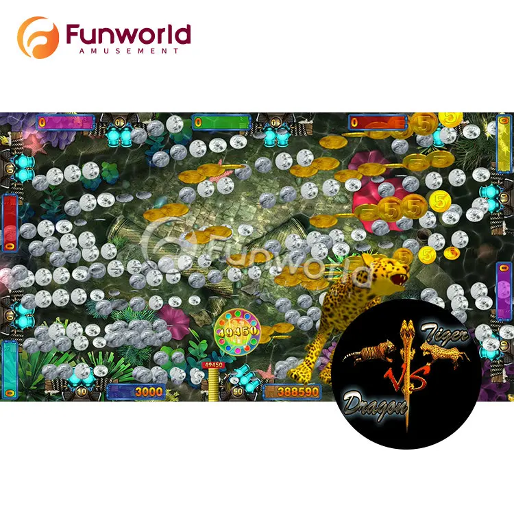 

6 Player Dragon VS Tiger Fish Machine Cabinet Shooting Fish Game Mother Board