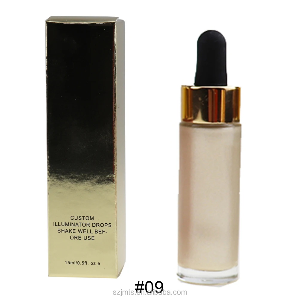 

Hot sale long lasting liquid highlighter makeup face highlighter wholesale vegan