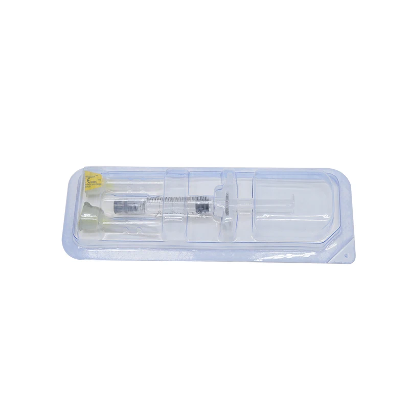 

Hyaluronic Filler 2 ml Cross Linked Hyaluronic Acid Dermal Filler For Face, Transparent