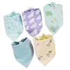Baby Bandana Drool Bibs baby Bibs Bandana Organic Triangle towel