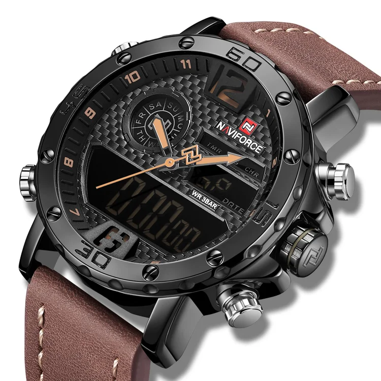 

relogio Naviforce factory digital watches japan movement quartz Watch top sellers 2021 for amazon 9134