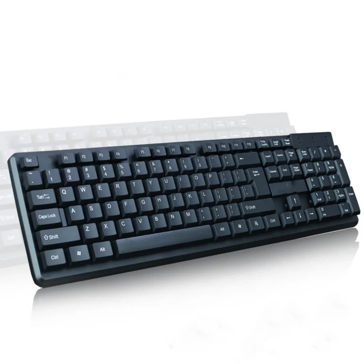 

Amazon Hot Sale Aluminum 104Keys Standard Wired USB Keyboard Computer