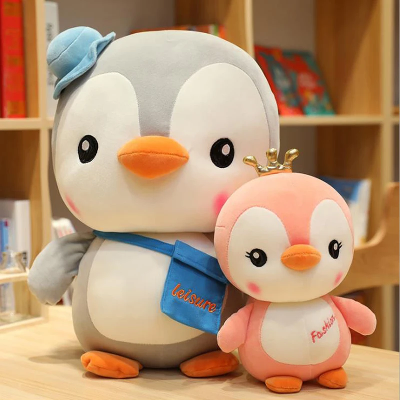 
Small Quantity Wholesale Penguins Plush Toys High Quality Birds Soft Toys for Kids Advertising and Promotional Gifts 