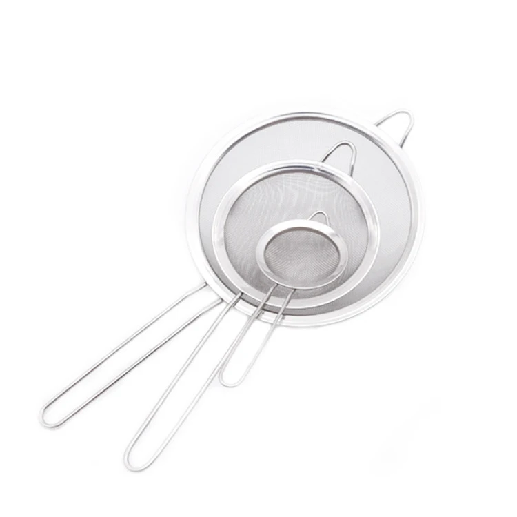 

Oil strainer net spoon slotted skimmer metal stainless steel kitchen basket colander filter spoon