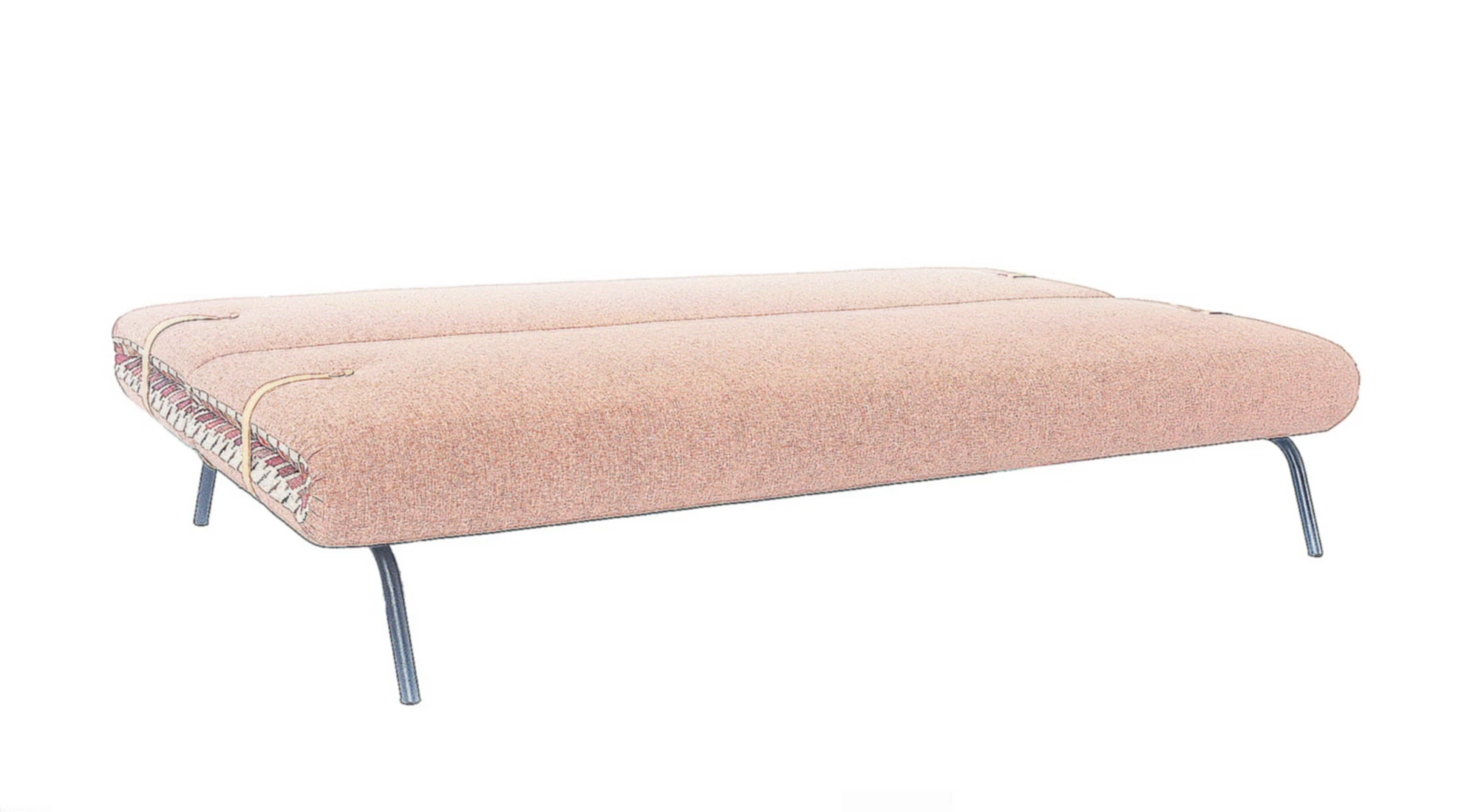 Nisco Modern Contemporary Futon Sofa Bed With Decorated Leather Buy Sleeping Multifunction