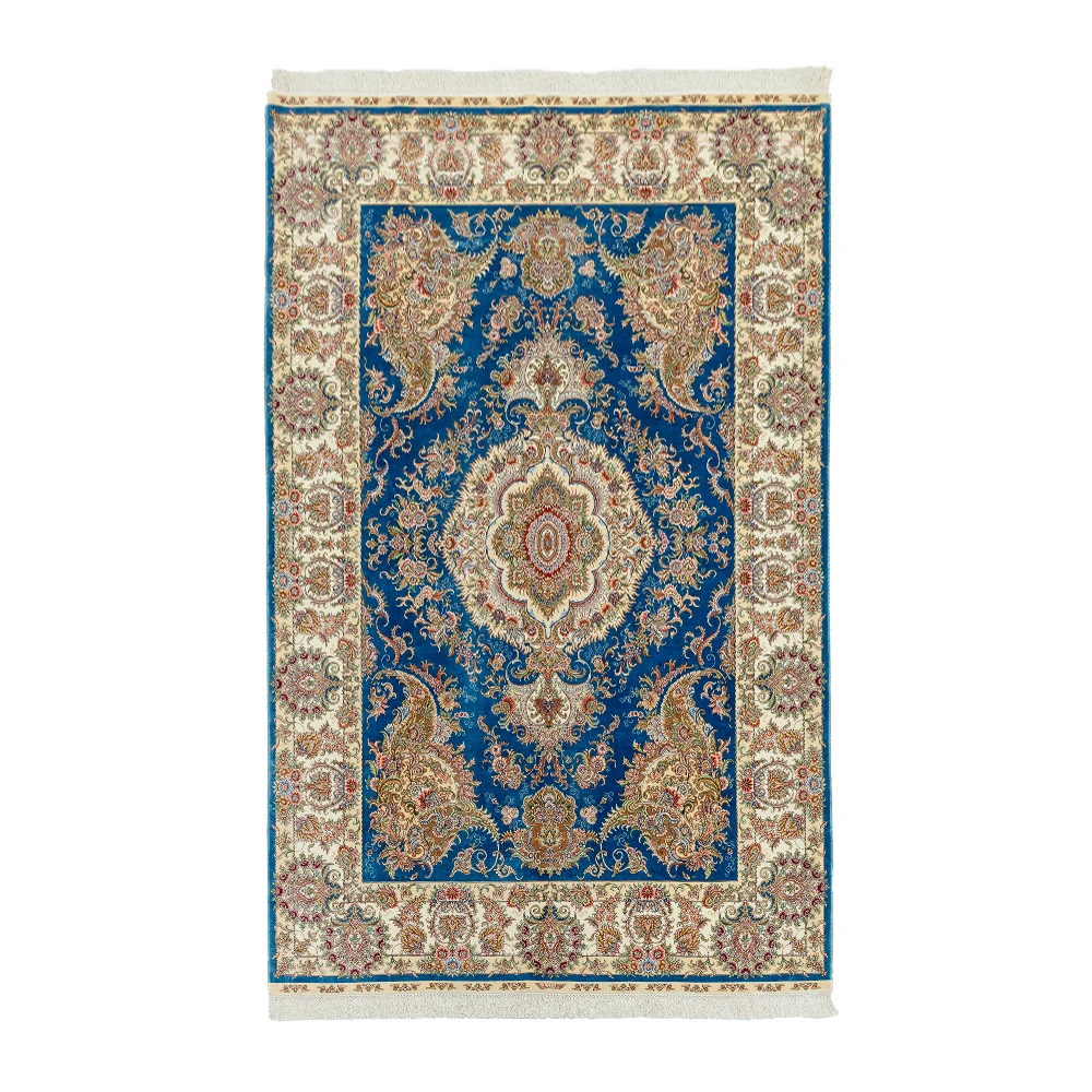 

handicrafts silk rugs traditional skil handmade persian carpet living room