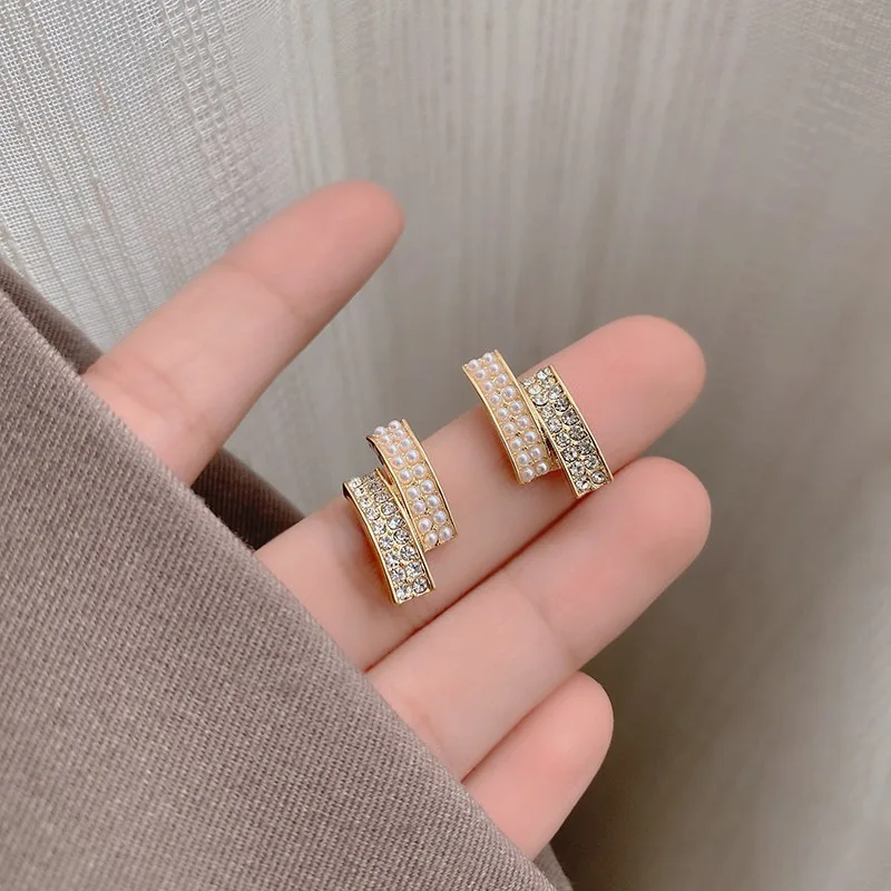 

large earrings for women minimal earring set earrings for girls gold plated