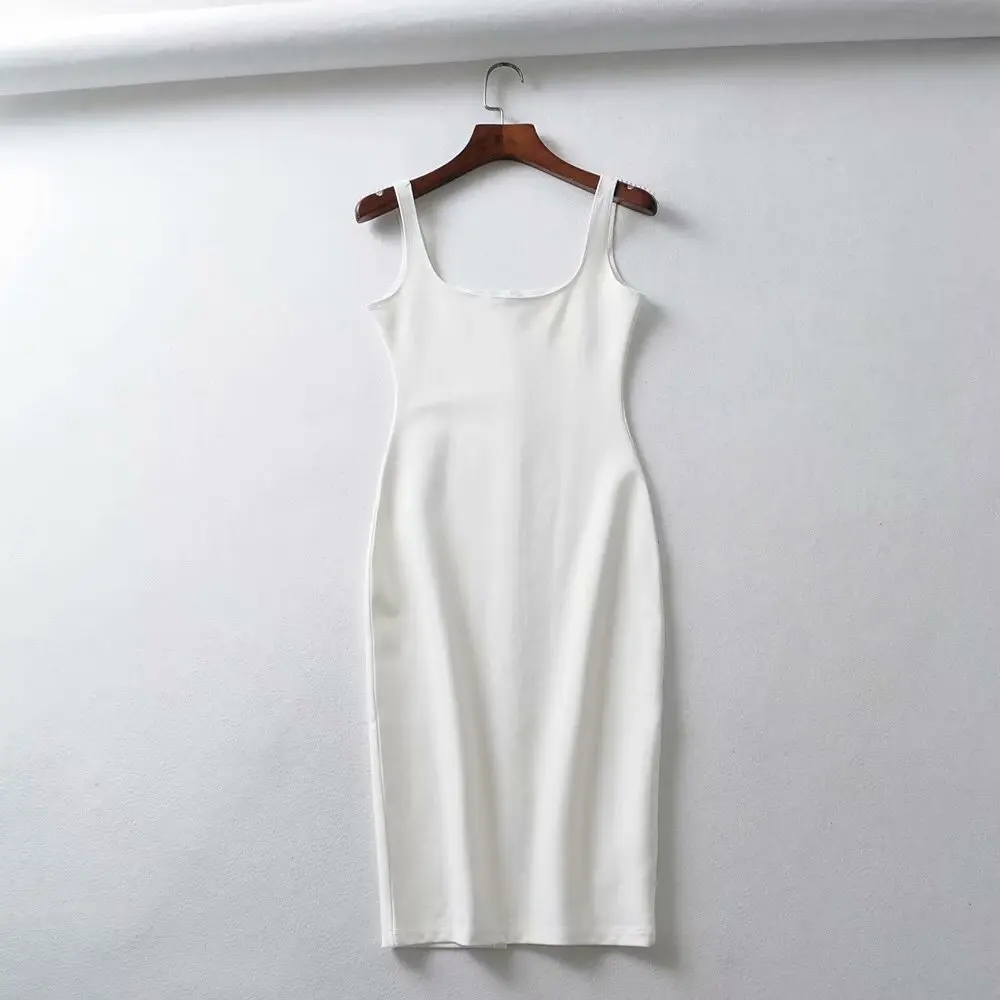 
Factory wholesale 2020 new style sweet long dress sleeveless hip hop condole belt summer dresses 