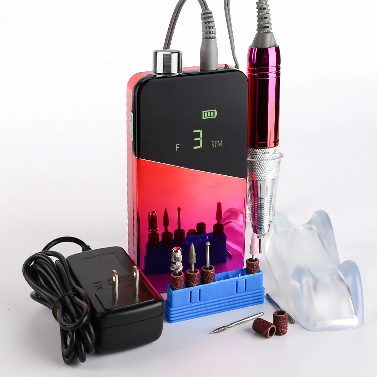 

Factory Directly Electric Cordless Finger Nail Polishing Machine Nail Drill
