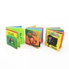 Baby Learning Education Animal Embroidery Soft Cloth Book Animal Fabrics Books Baby Early Learning Cloth Books