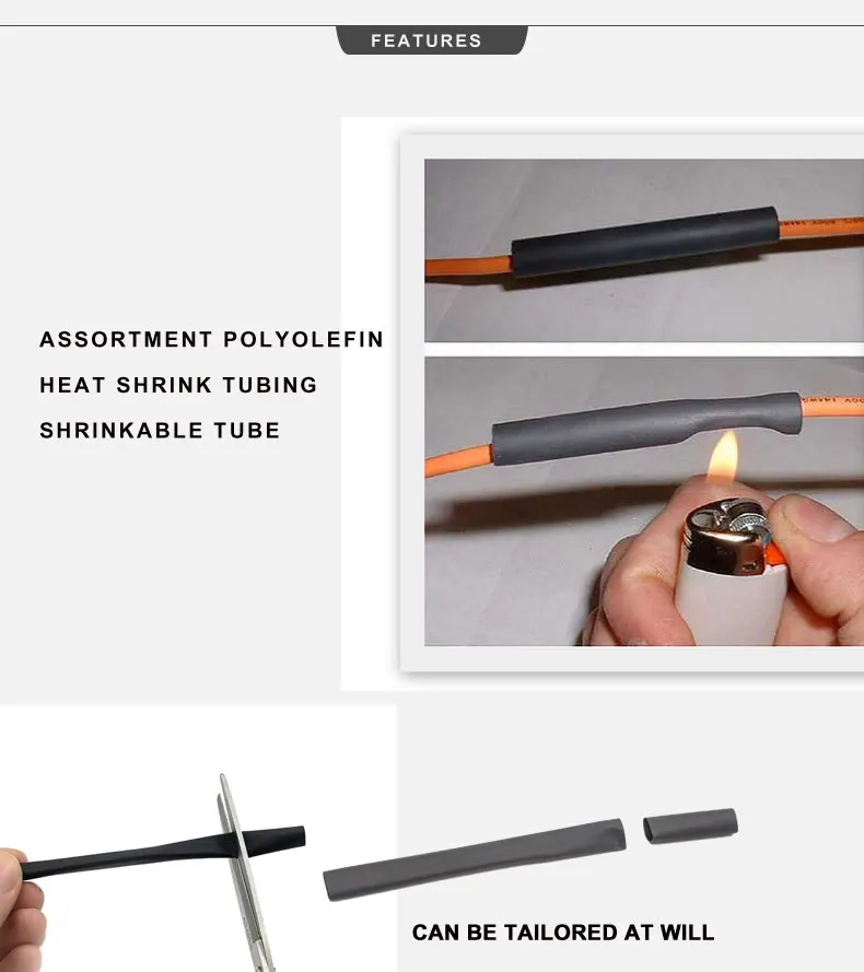 High Quality Heat Shrink Tubing Sleeve Heat Insulator Heat Shrinkable