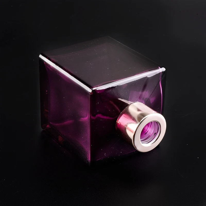 square glass diffuser bottle