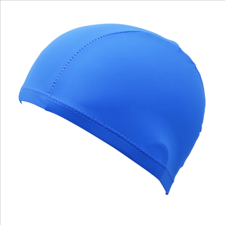 

Wholesale Custom Logo high Quality Waterproof Sports High Elastic Adults Swimming Hat