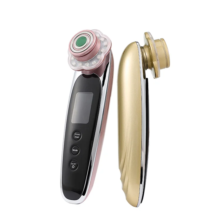 

Portable Face Beauty Equipment Anti Wrinkle Jade RF Beauty Device Home Use RF Beauty Instrument, White, pink, gold