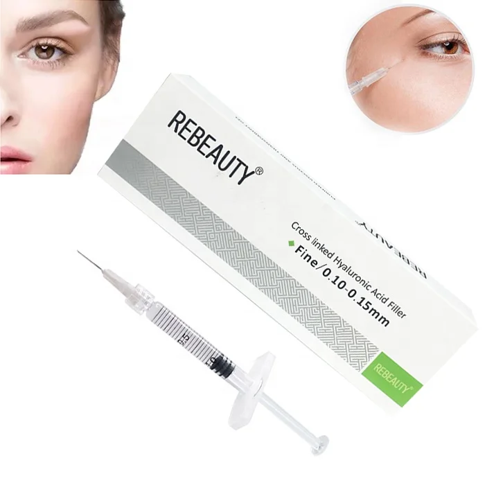 

rebeauty HA dermal fillers 1ml derm Hyaluronic acid gel injection for anti-wrinkle