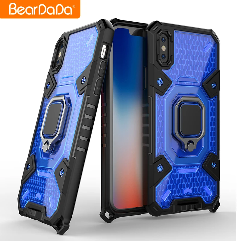 

FOR IPHONE X XS 10 for realme 8 pro car magnetic holder back cover watch band oem frosted custom armor phone cases for boys girl