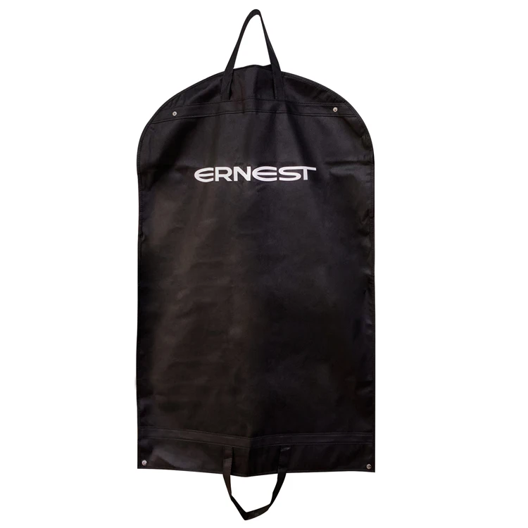 
Wholesale folding custom logo men nonwoven zippered suit cover garment bag 