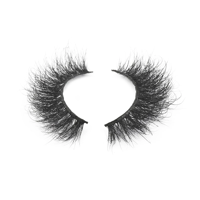 

Professional eyelash vendor 100% real mink fur eyelash 6D mink lashes with private label