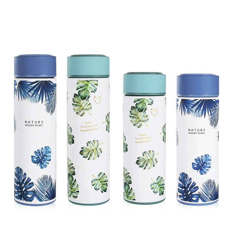 

Insulated Bottle with Tea Filter 304 Stainless Steel Leakproof Flask Drinking Cup Travel Coffee Tumbler