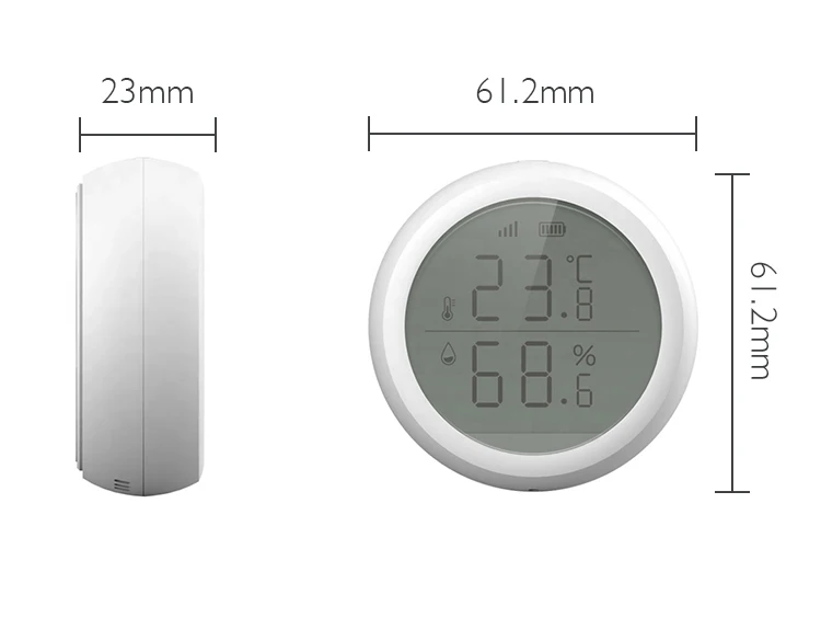 Real Time Monitoring Humidity Temperature Smart Wireless Sensor Testing Meters For Smart Home - ANKUX.COM